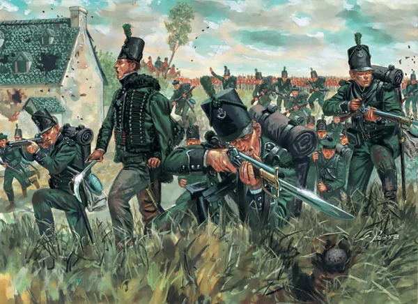 Italeri 1/72 Nap Wars British Green Jackets