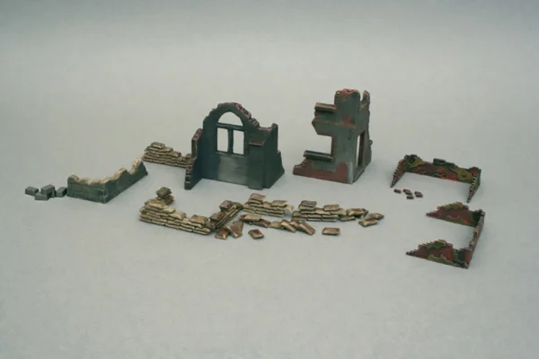 Italeri 1/72 Accessories And Ruins