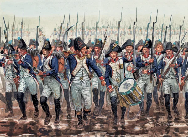 Italeri 1/72 Napol Wars-French Infan1800-05