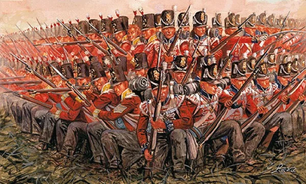 Italeri 1/72 Napol Wars Brit Inf 1815