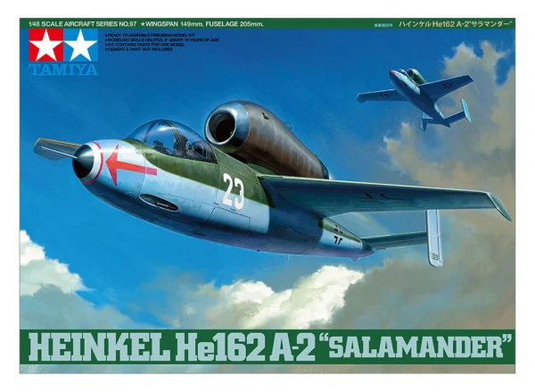 Tamiya Heinkel He 162 A-2 Salamander