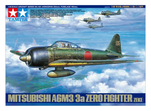 Tamiya A6M3/3A Zero (Zeke)
