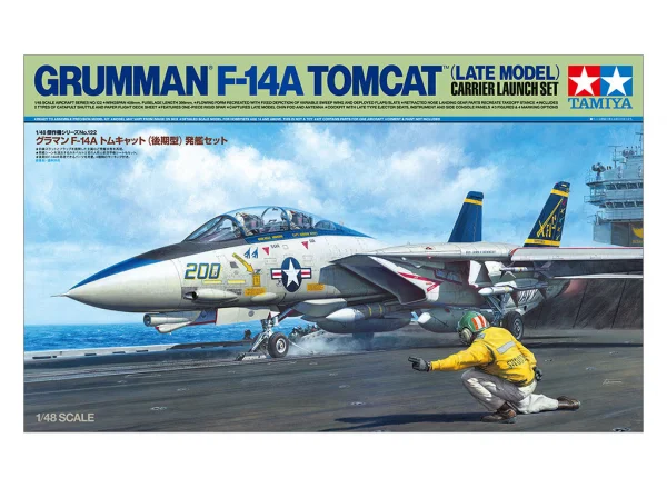 Tamiya 1/48 F-14A Tomcat Late Launch Set