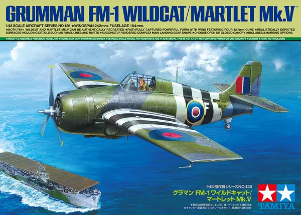 Tamiya 1/48 FM-1 Wildcat/Martlet