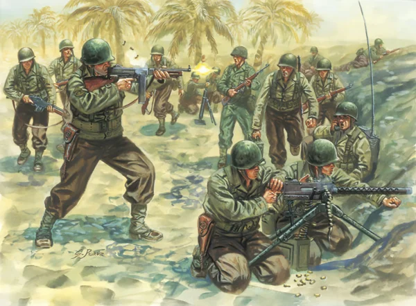 Italeri 1/72 2nd Ww American Infantry