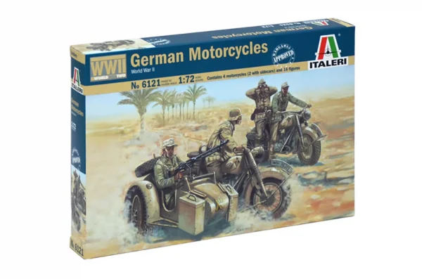 Italeri WWII German Motorcycles
