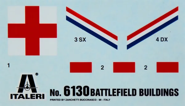 Italeri 1/72 Battlefield Buildings
