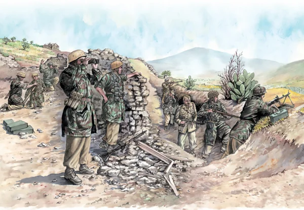 Italeri 2nd Ww German Paratroopers