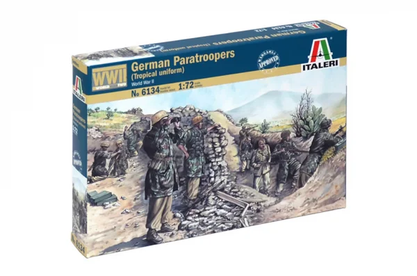 Italeri 2nd Ww German Paratroopers