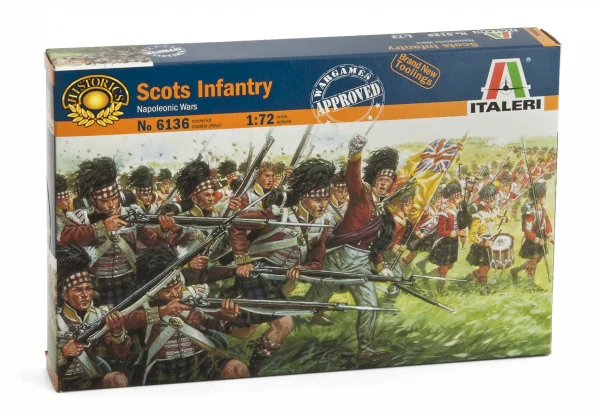 Italeri Scottish Infantry Nap War