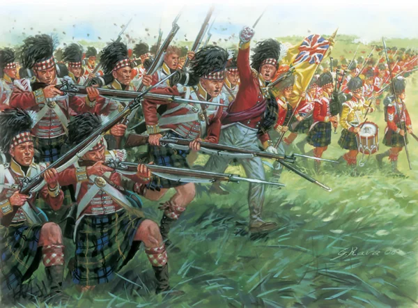 Italeri Scottish Infantry Nap War