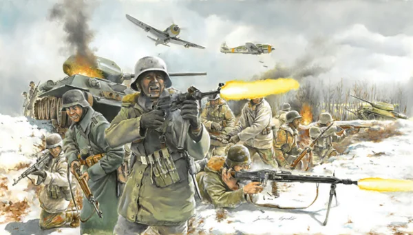 Italeri German Troops(Winter Uniform)