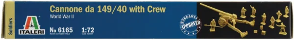 Italeri 1/72 Italian Cannon 149/40 W Crew &mdash; image 6 of 6