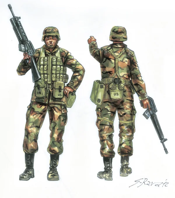 Italeri Modern US Soldiers