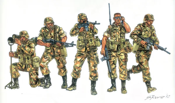 Italeri Modern US Soldiers
