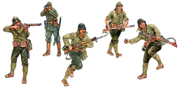 Italeri Ww11 Japanase Infantry