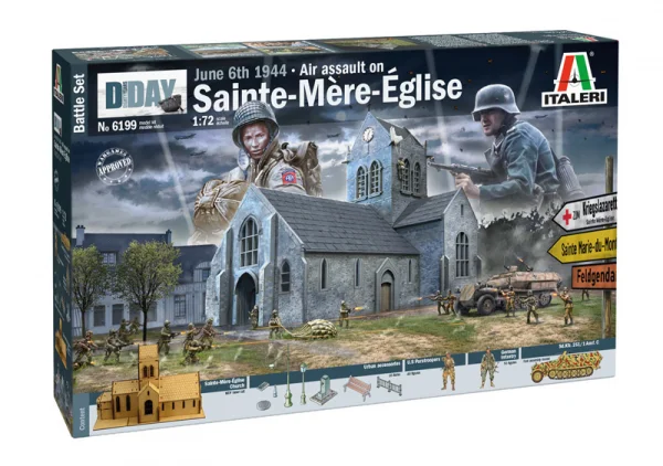 ITALERI Battle of Normandy Sainte-Mere-Eglise — image 7 of 14