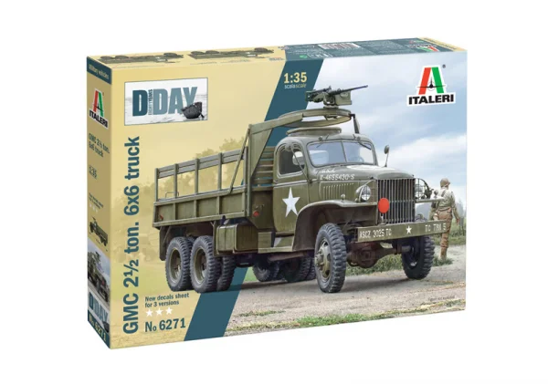 Italeri 1/35 Gmc 2.5 Ton Truck — image 6 of 13