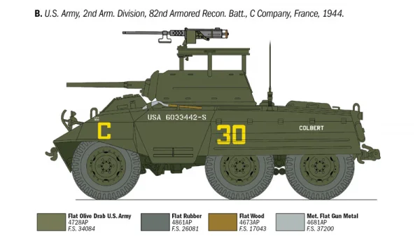 Italeri M 8 Greyhound — image 2 of 12