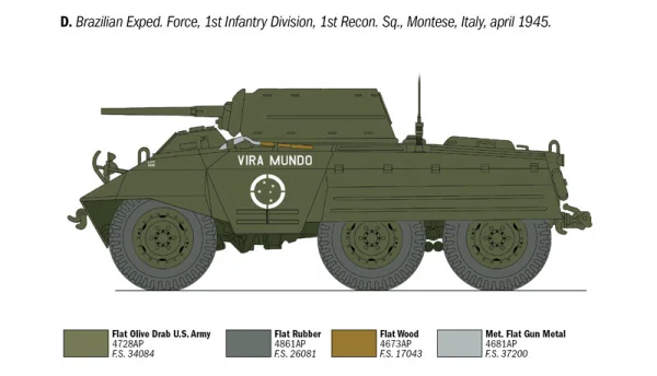 Italeri M 8 Greyhound — image 12 of 12