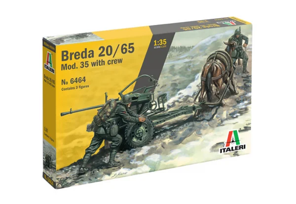 Italeri Horse Drawn Breda 20