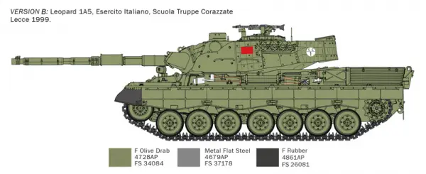 Italeri Leopard 1A5 — image 2 of 12