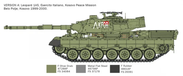Italeri Leopard 1A5 — image 7 of 10