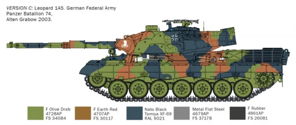 Italeri Leopard 1A5 — image 6 of 10