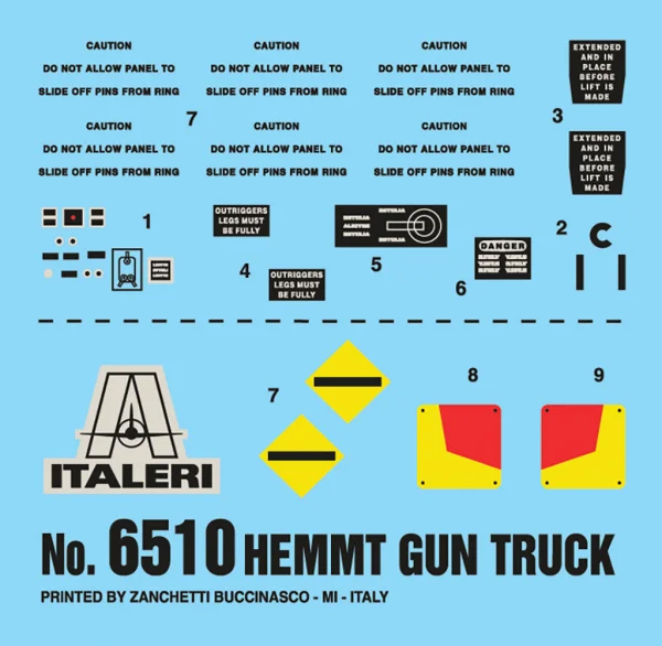 Italeri M985 Hemitt Gun Truck — image 9 of 12