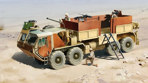 Italeri M985 Hemitt Gun Truck — image 11 of 12