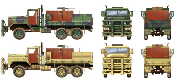 Italeri M923 Hillbilly Gun Truck