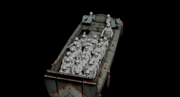 Italeri Lcvp With US Infantry D Day &mdash; image 11 of 15