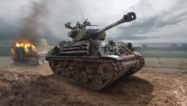 Italeri M4A3E8 Sherman