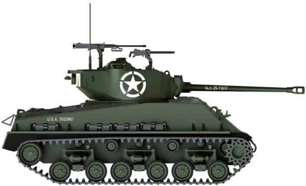 Italeri M4A3E8 Sherman