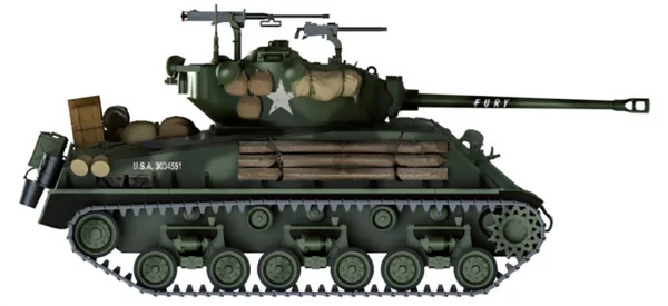 Italeri M4A3E8 Sherman