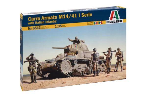 Italeri M13/40 With Bersaglieri &mdash; image 8 of 10