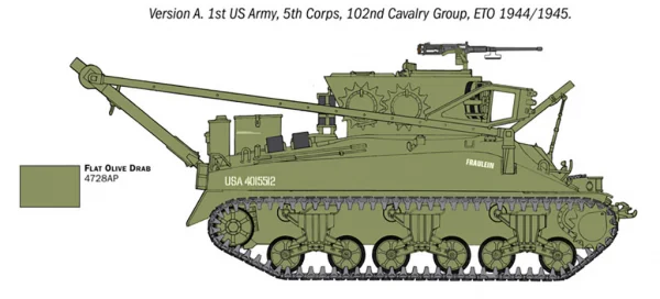 Italeri M32 Recovery Vehicle
