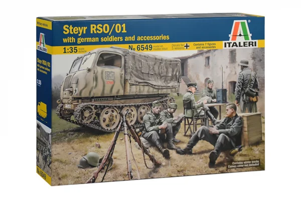 Italeri Steyr Rso/01 With Germ Soldiers — image 13 of 15