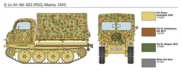Italeri Steyr Rso/01 With Germ Soldiers — image 8 of 15