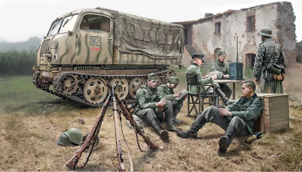 Italeri Steyr Rso/01 With Germ Soldiers — image 14 of 15