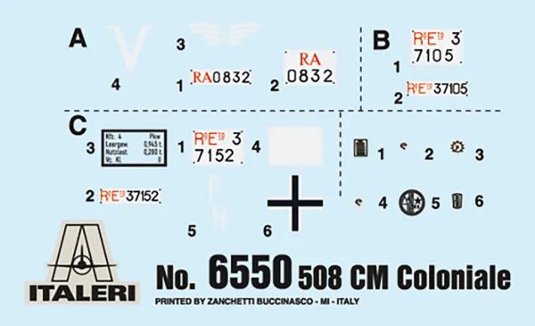 Italeri 508 Cm Coloniale Staff Car