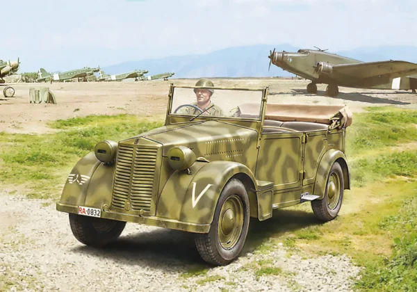 Italeri 508 Cm Coloniale Staff Car