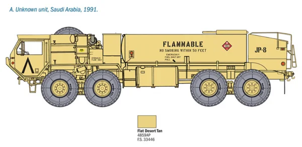 Italeri M978 Fuel Servicing Truck