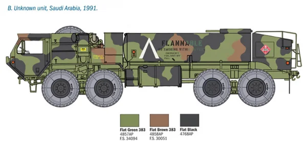 Italeri M978 Fuel Servicing Truck