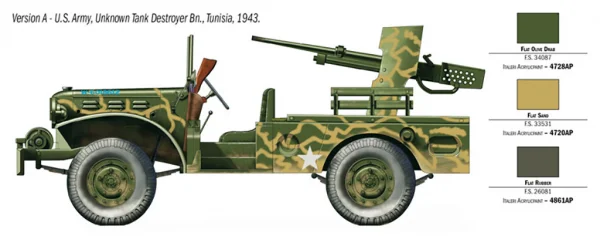 Italeri M6 Dodge Anti Tank — image 10 of 14
