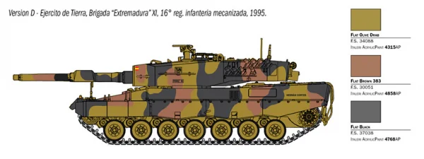 Italeri Leopard 2A4