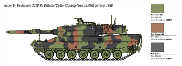 Italeri Leopard 2A4
