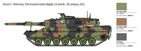 Italeri Leopard 2A4