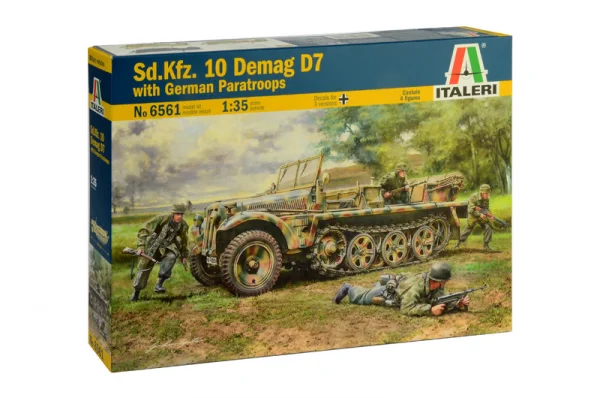 Italeri Sd Kfz Demag D7 With Paratroopers — image 9 of 11