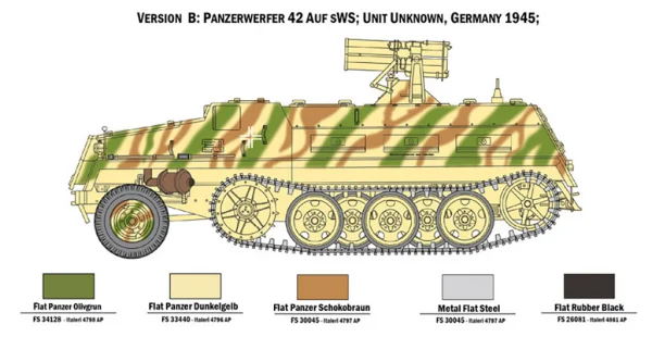 Italeri 1/35 15Cm Panzerwerfer 42